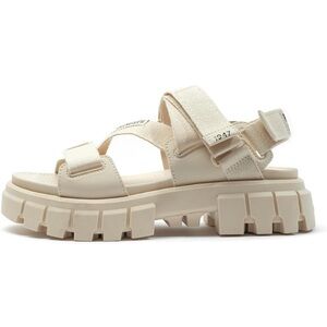 Palladium Revolt Women's Sandals in Cream and White